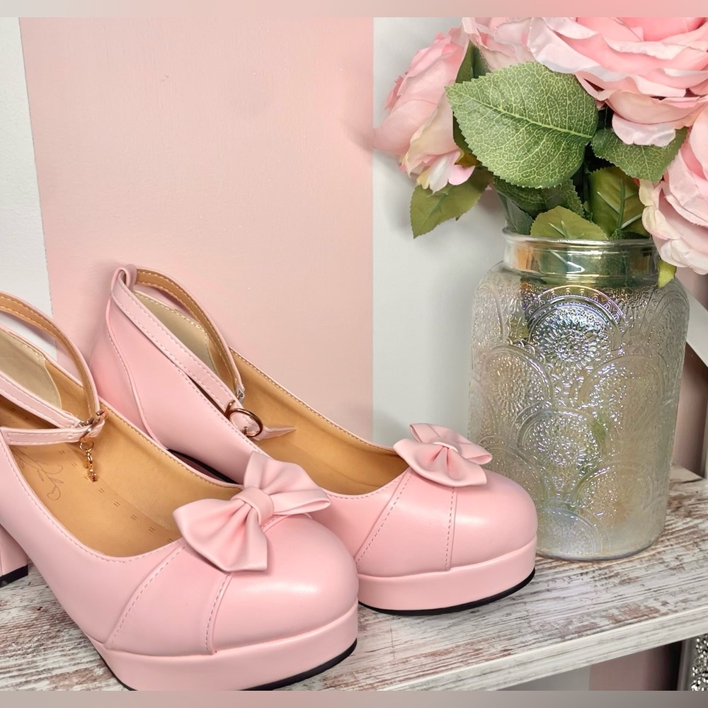 Cute pink heels